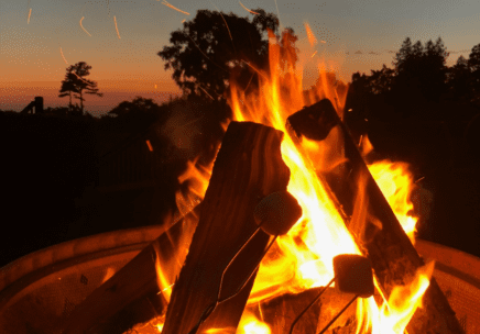 Nighttime Magic: Resort Stay Experience Camping